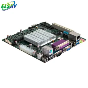 ELSKY EM6400 Fanless Mini-ITX Motherboard Support Intel Elkhart Lake J6412 CPU RJ11 Interface EDP LVDS For POS Payment Terminal