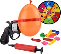 Nouveauté : Kit de jeu de farces interactif familial avec ballon de roulette à éclater, en plastique, amusant, pour fêtes, cadeau promotionnel pour enfants