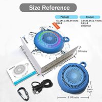 Enceinte sans fil portable légère en gros, petite, étanche IPX7, avec clip, basses puissantes, pour voyage, OEM ODM