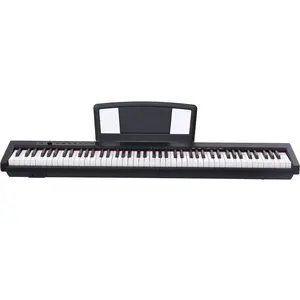厂家直销高品质便携式钢琴OEM锤子动作钢琴键盘88键