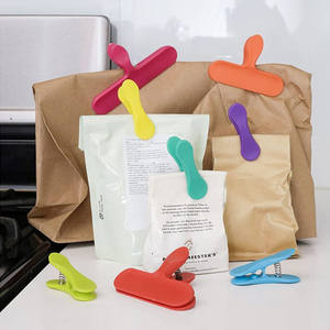 <span class=keywords><strong>Clip</strong></span> per Sacchetti Arcobaleno di Varie Dimensioni, <span class=keywords><strong>Clip</strong></span> Multicolore Riutilizzabili per Sigillare Sacchetti di Cibo, Snack, Caffè e Congelatori - Product Image 5