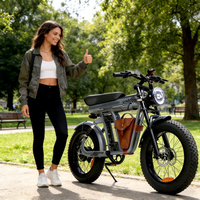 Homologué CE 48V 1000W NLX B4 Streetbike pour adultes Longue portée Grande puissance 40-60 km/h