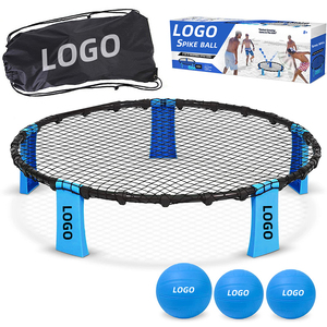 Jeu de lancer de sports de cour avec logo personnalisé <span class=keywords><strong>mini</strong></span> kit de volleyball Spikeball Pro jeu standard de 3 balles Spikeball - Product Image 2