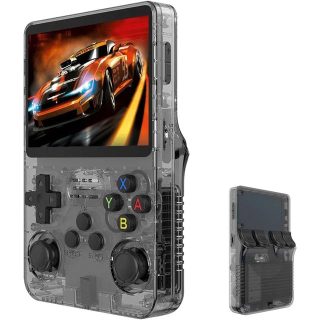 VGBUS R36S Handheld Game Console 3.5-Inch IPS Screen Quad-core ARM Cortex-A9 PowerVR SGX544MP GPU 3500mAh 20000+ Games Portable