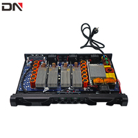 Amplificateur de puissance de classe D pour équipement audio professionnel personnalisé à haute efficacité 1u 4 ohms 2x2000 watts 4 canaux
