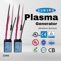 Module générateur d'ions plasma, ioniseur positif et négatif 100-250VAC pour sèche-cheveux, lisseur, certifié TUV CE UL CUL CQC