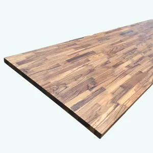 Wax Oiled Solid Wooden Bar Countertop