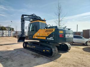 Excavadora Hyundai 220hd Usada, Modelo 2022, Motor Cummins, 25 Toneladas de Peso Operativo, 150HP, Componentes Hidráulicos Importados, 0.92m - Product Image 3