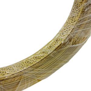 Nastro Decorativo Vintage in Ottone Traforato con Adesivo, Larghezza 9-50mm, per Bordi di Mobili Fai-da-Te - Product Image 4