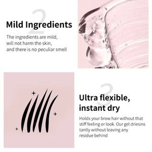 Gel coiffant pour <span class=keywords><strong>sourcils</strong></span> O'CHEAL, tenue extrême toute la journée, cire transparente pour <span class=keywords><strong>sourcils</strong></span>, <span class=keywords><strong>mascara</strong></span> pour le coiffage des <span class=keywords><strong>sourcils</strong></span> en DIY - Product Image 5