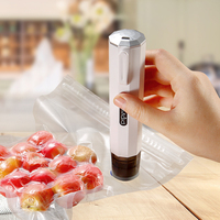 Scelleuse sous vide Portable Rechargeable avec câble USB, nouveau système de scellage des aliments, parfait pour stocker les aliments