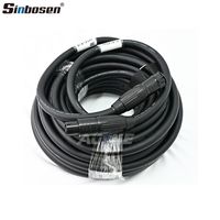 Câble audio 8*4mm*25m avec connecteur CA pour système de sonorisation professionnel
