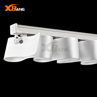Großhandel S Fold Curtain Runner Benutzer definierter Abstand 60/70/80mm Ripple Wave Runner für Curtain Track Rail Home Hotel Verwendung