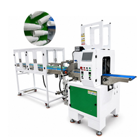 Machine d'emballage numérique automatique pour le comptage, l'emballage et la scellage de gobelets en papier et en plastique, avec moteur, réglage personnalisé de la quantité d'emballage, pour articles jetables