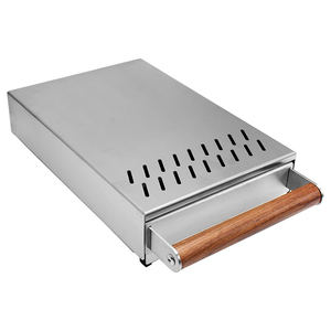 Cajón para Residuos de Café JH-Mech, Plateado, con Absorción de Impactos, Barra de Residuos Extraíble, Acero Inoxidable 304 - Product Image 1