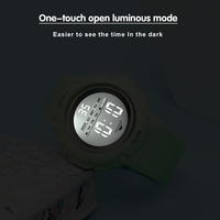 Mingrui mode course montre-bracelet bracelet en Silicone LED 30M étanche Sport étudiant enfants montres numériques