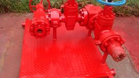 Collecteur de gaz haute pression API 16C et vannes de coupure pour équipement de contrôle de puits
