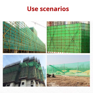 100% Trinh Nữ HDPE an toàn xây dựng lưới màu xanh lá cây PVC Monofilament bóng râm/giàn giáo Lưới <span class=keywords><strong>Net</strong></span> cho xây dựng cắt-to-kích thước bao gồm - Product Image 2