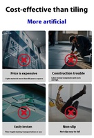 Nuevo Revestimiento Epóxico Autonivelante Antideslizante y Resistente al Desgaste, Pintura de Revestimiento Epóxico con Arena de Color para Pisos de Concreto en Fábricas/Hogares