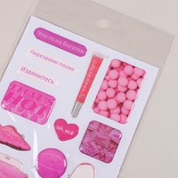 Hojas de pegatinas personalizadas A6 Kiss Cut con cúpula de resina 3D, impresión de pegatinas epoxi 3D con cúpula para decoración de fundas de teléfono