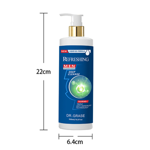 Shampooing pour hommes à marque privée, antipelliculaire, anti-chute, stimulant la croissance des cheveux, renforçant les racines et épaississant les cheveux - Product Image 4