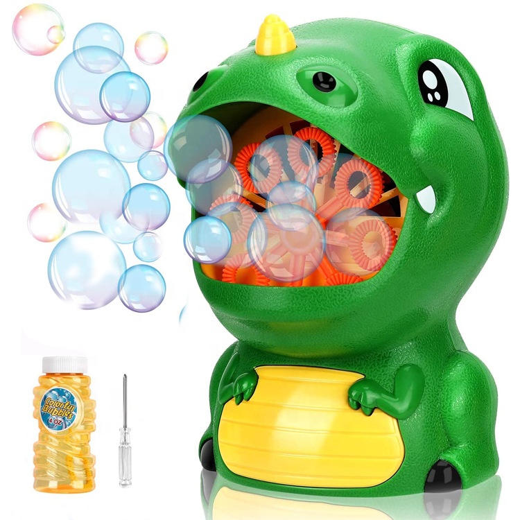 Amazon Grensoverschrijdende Aliexpress Zomer Elektrische Cartoon Groene Outdoor Kinderen Q Schattige Krokodil Bubble Machine Speelgoed