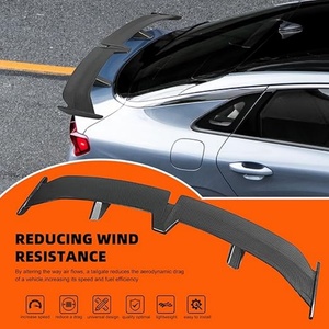 Alerón Trasero Universal de 54 Pulgadas, Estilo Seagull PRO, Alerón Trasero de Fibra de Carbono, Ligero, Compatible con Toyota <span class=keywords><strong>Honda</strong></span> - Product Image 5