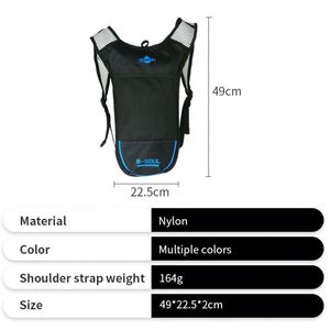 Custom Hydration Bag Bicycle Moisturizing Promotion Cycling <b>Backpack</b> Pack With <b>Water</b> Baldder - Product Image 3
