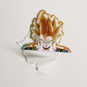 Autocollant de mouvement d'anime japonais Lenticular <span class=keywords><strong>3D</strong></span> Card Sticker Mix Designs of <span class=keywords><strong>DBZ</strong></span> Design - Product Image 4