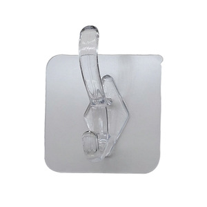 Hongzun <b>Adhesive</b> Wall <b>Hooks</b> Heavy Duty 3 Pcs Traceless No Drill For Kitchen Bathroom Robe <b>Hooks</b> - Product Image 4