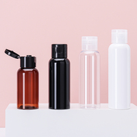 Bouteilles de lotion cosmétique transparentes en plastique PET de 200 ml avec pompe, flacon de sérum, flacon vide pour crème corporelle, personnalisation