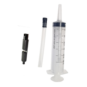 Inyector de Sellador <span class=keywords><strong>para</strong></span> Neumáticos de <span class=keywords><strong>Bicicleta</strong></span> sin Cámara, Apto <span class=keywords><strong>para</strong></span> Válvulas Francesas/Estadounidenses Desmontables - Product Image 5