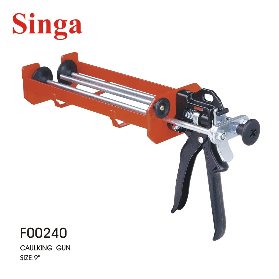 Singa F00240 F00250 F00260 strumenti per pistola per calafataggio epossidico a due componenti per impieghi gravosi da 9 pollici di alta qualità