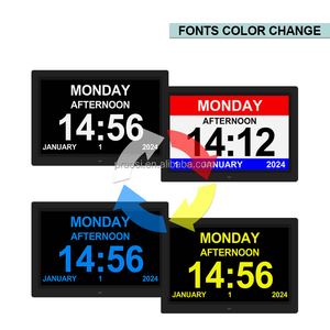 Ưu ngày ngày giờ đồng hồ người cao niên Báo động người cao tuổi nhắc nhở thuốc lịch kỹ thuật số mất trí nhớ suy giảm thị lực đồng hồ mất trí nhớ - Product Image 4