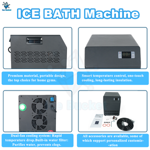 Vente chaude 0.3hp Machine de bain de <span class=keywords><strong>glace</strong></span> automatique 1060W capacité de refroidissement pompe de compresseur de récupération pour refroidisseur d'eau en plongée froide - Product Image 6