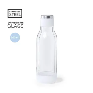 Borraccia termica in vetro borosilicato per merchandising - Product Image 1