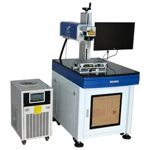 Full Protection Carving Dynamic UV Fiber Laser Marking Machine for Metal Wine Glass Unmetal