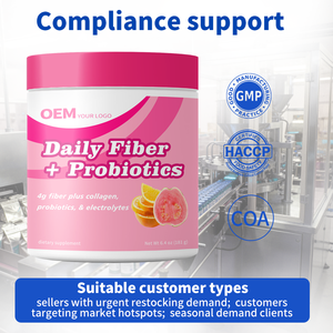 Poudre de fibres probiotiques quotidiennes très demandée – Fournisseur OEM en gros, fabrication stable et approvisionnement à long terme pour les marchés internationaux - Product Image 6