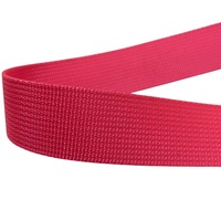 Sangle en polypropylène tissé à chevrons brodée sur mesure, haute ténacité, 25 mm, pour ameublement, sacs, vêtements, OEM, ODM