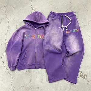Produttori di Felpe da Uomo <span class=keywords><strong>Vintage</strong></span> Oversize <span class=keywords><strong>con</strong></span> <span class=keywords><strong>Cappuccio</strong></span>, Pullover Effetto Invecchiato <span class=keywords><strong>con</strong></span> Lavaggio Acido, Personalizzate, Tinta Unita, in Pile Pesante <span class=keywords><strong>con</strong></span> Zip - Product Image 1