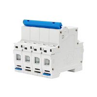 63A 4P + N WIFI Smart Switch Kwh Mesure Surveillance Disjoncteur Minuterie Relais MCB TUYA Smartlife Compatible Miniature Circuit