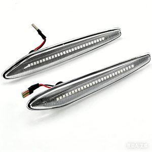 Luz LED Dinámica de Señalización Lateral para Alfa Romeo 159 Brera Spider <span class=keywords><strong>Tipo</strong></span> 939, Lámpara de Señal de Giro Secuencial - Product Image 4