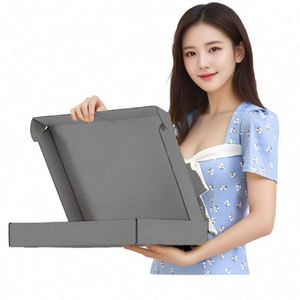 Custom Logo <b>White</b> Rigid Magnetic Folding Paper <b>Gift</b> <b>Box</b> with Matt Lamination Embossing UV Coating - Product Image 2