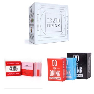 Juego <span class=keywords><strong>de</strong></span> <span class=keywords><strong>Cartas</strong></span> Personalizado en Inglés para Fiestas <span class=keywords><strong>de</strong></span> Adultos - Product Image 5