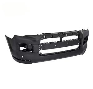 <b>Black</b> Front Bumper for Toyota 4Runner Limited 2014-21 Plastic with Park Assist Sensor Cutouts Replacement Bumper Assembly - Product Image 4
