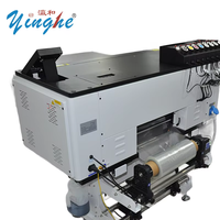 Nouvelle imprimante DTF UV A3 XP600 Yinghe 2025 multicolore automatique rouleau-à-roule à séchage rapide avec tête Epson, en plastique/acier inoxydable, garantie 1 an