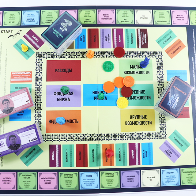 Customized Full Colors Card Game Set Printing Wholesale Custom Board Game