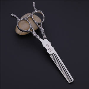 กรรไกรซอยผม Elite 6.0 นิ้ว สแตนเลสสตีล 440C ปลายทู่ ด้ามยาว สำหรับช่างทำผม - Product Image 2