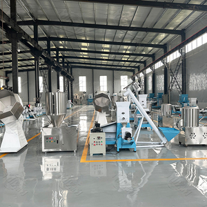 Factory Direct Sale Floating <strong>Feed</strong> <strong>Pellet</strong> <strong>Machine</strong> <strong>For</strong> Catfish Talapia Pet Automatic Small Floating <strong>Fish</strong> <strong>Feed</strong> Making Extruder line - Product Image 1