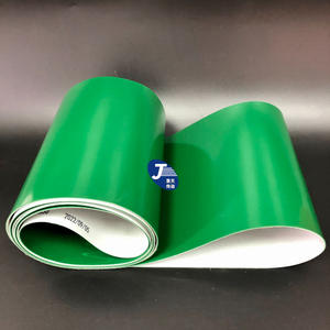 Yeni PVC yeşil 2mm düz konveyör bant montaj hattı aşınmaya dayanıklı ısıya dayanıklı transmisyon kayışı gıda için özelleştirilebilir - Product Image 1